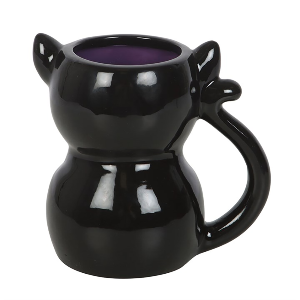 Tasse chat mignonne et effrayante