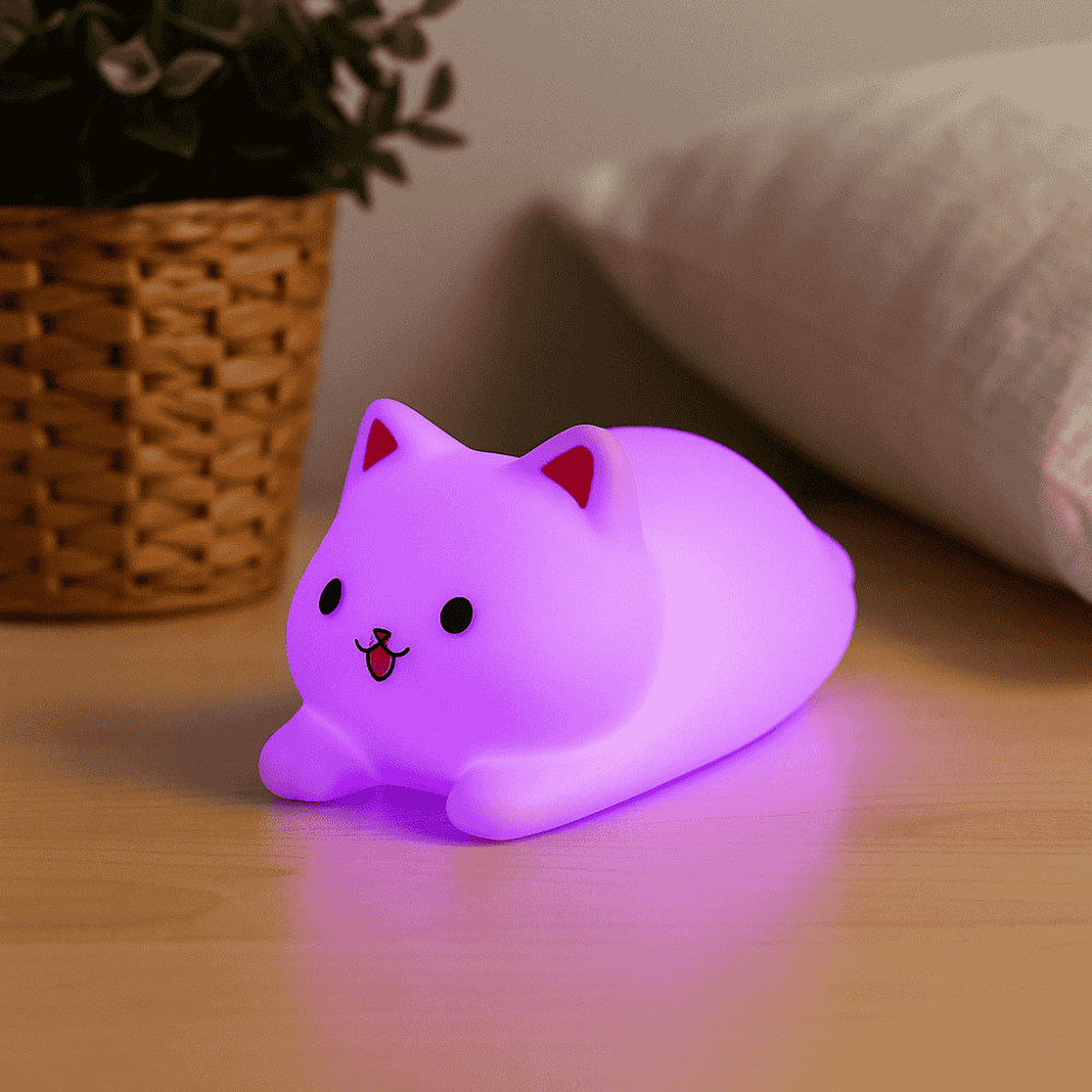 Lampe de chevet chat