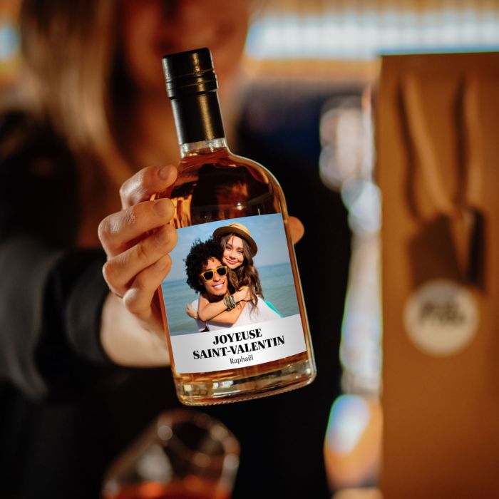 Whisky avec photo et texte